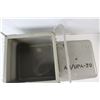 Image 4 : Grey Aluminum Box With Removable Lid - 12" x 12" x 12"