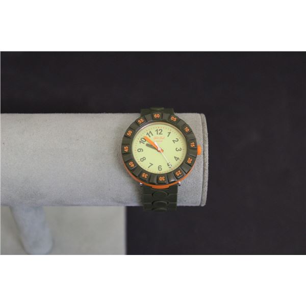 Swiss Made Watch - Flik Flak - Consignor Says Working