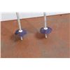 Image 3 : Purple Komperdell Ski Poles Alloy - 49" Tall