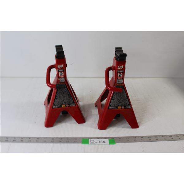 Pair Of 2 Ton Jack Stands