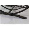 Image 3 : Black Iron Fireplace Log Holder - 24" x 12" x 13"
