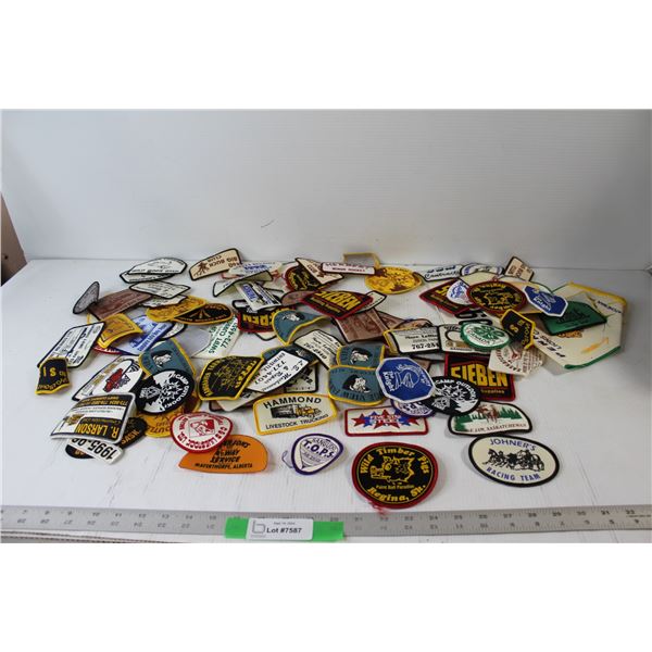 Assorted Patches - 4H, Camp Outlook, Big Buck Club, Hammond Trucking Etc.