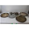 Image 1 : (6)  Silver Plated Trays