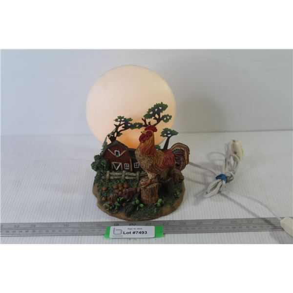 Rooster Lamp (working)