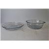 Image 2 : Glass Plate & Bowl - Glass Divided Dish