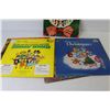 Image 4 : (4) Vinyl Records - Care Bears - Tubby The Tuba - Family Band - Treasure Island - Christmas w/The Su