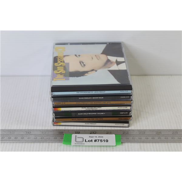 (7) Elvis Presley CDs