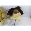 Image 2 : Cabbage Patch Doll - (3) Stuffed Animals - Rubber Doll
