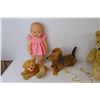 Image 4 : Cabbage Patch Doll - (3) Stuffed Animals - Rubber Doll