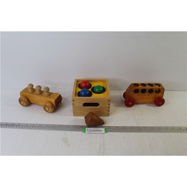 Carved Wooden Toys