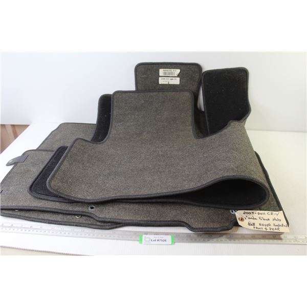 (3) Honda CR-V Floor Mats - Front & Back (2007-11)