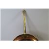 Image 3 : Copper & Brass Frying Pan Clock we/Embossed Bird (battery operated - untested)