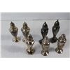 Image 4 : (7) Salt and Pepper Shakers - One Missing, Spice Shaker Set