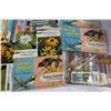 Image 2 : (12) Nature Info Books, (12) Red Rose Teapot Figurines, Assorted Animal/Plant Nature Tobacco Cards