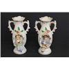 Image 2 : (2) Porcelain Figurine Vases, (3) Porcelain Bells