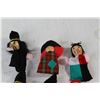 Image 7 : (2) Hanging Swinging Puppets, (11) Finger Puppets