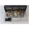 Image 5 : Parts Drawer Organizer with Rocks and Minerals Inside