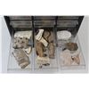 Image 4 : Parts Drawer Organizer with Rocks and Minerals Inside
