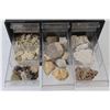 Image 5 : Parts Drawer Organizer with Rocks and Minerals Inside