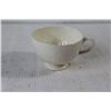 Image 7 : (5) Saucers, teacup, Planter, Ceramic Barrel Decoration, Asian Candle Holder