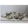 (12) Mugs/Teacups, (13) Saucers, (5) Bowls