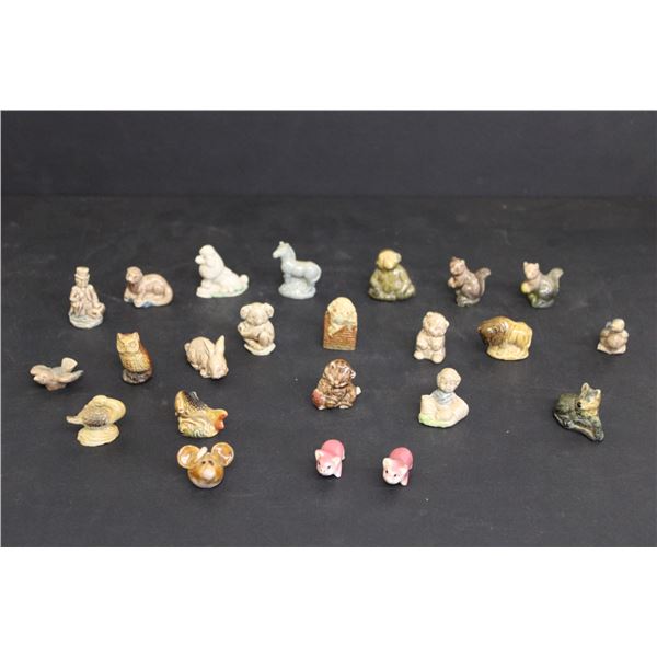 (20) Red Rose Tea Figurines - (3) Ceramic Figures