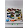 Assorted Toy Cars And Die Cast Cars and Tractors