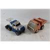 Image 3 : (7)  Toy Tractors and Trucks - Dumper, Digger, Tonka
