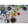 Image 3 : Assorted Button Pins, Coleman Lamp Chimneys, Extension Cord Holder