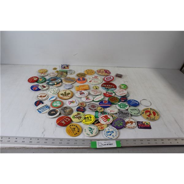 Assorted Button Pins