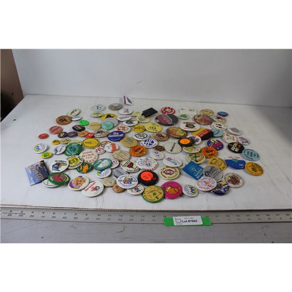 Assorted Button Pins