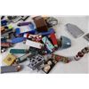 Image 3 : Assorted Lighters, Pipe Cleaner, Double Edged Blade Sharpening Stone