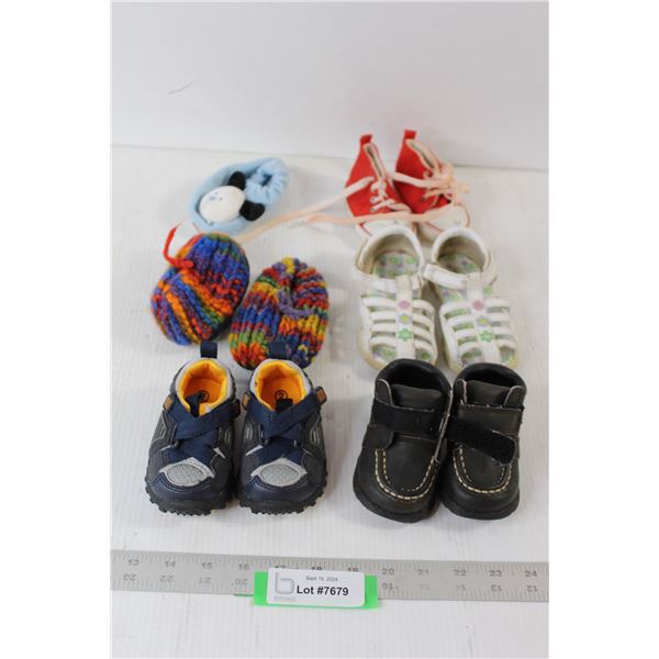 (5) Pairs of Baby Boots