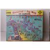 Image 4 : World Map Puzzle 300 Pieces, City Puzzle 1000 Pieces, Historical Jig Map Of Canada Puzzle - All As I