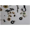 Image 4 : Various Pins , Earrings, Costume Jewelry