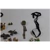 Image 5 : Various Pins , Earrings, Costume Jewelry