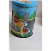 Image 8 : (3) Wooden Trinket Boxes, Peanuts Cookie Jar & Looney Tunes Tin