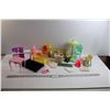 Image 1 : Various Barbie-style House Furniture & Accessories (As is Condition)