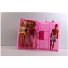 Image 4 : Barbie "Fashion Wardrobe" Carry Case (Holds 8 Dolls) w/ (4) Dolls