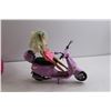 Image 7 : Barbie Car, Bicycle & Scooter w/Doll (As is Condition)