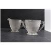 Image 3 : (4 pcs) Glass Cream & Sugar Sets
