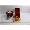 Image 1 : Dice Ice Bucket & Liquor Decanter w/Shot Glasses