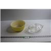 Image 1 : Glasbake Mixing Bowl & Glass Dish w/Lid (Casserole)