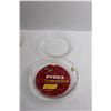 Image 3 : (4) Vintage Pie Plates - Glasbake & Pyrex
