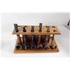 Image 3 : (2) Tobacco Pipe Holders, (9) Tobacco Pipes