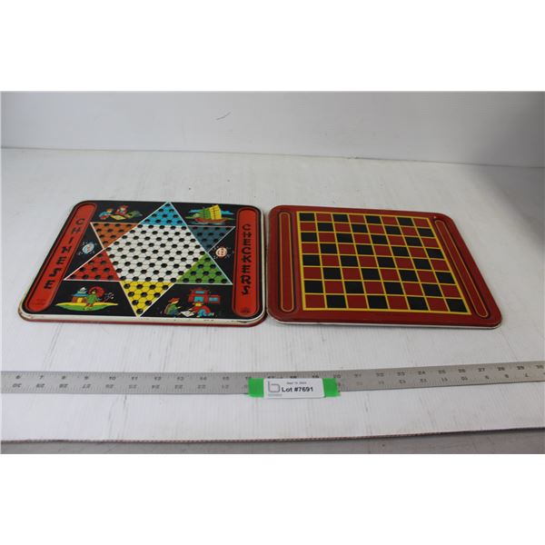 Chinese Checkers Metal Board, Checkers Metal Board