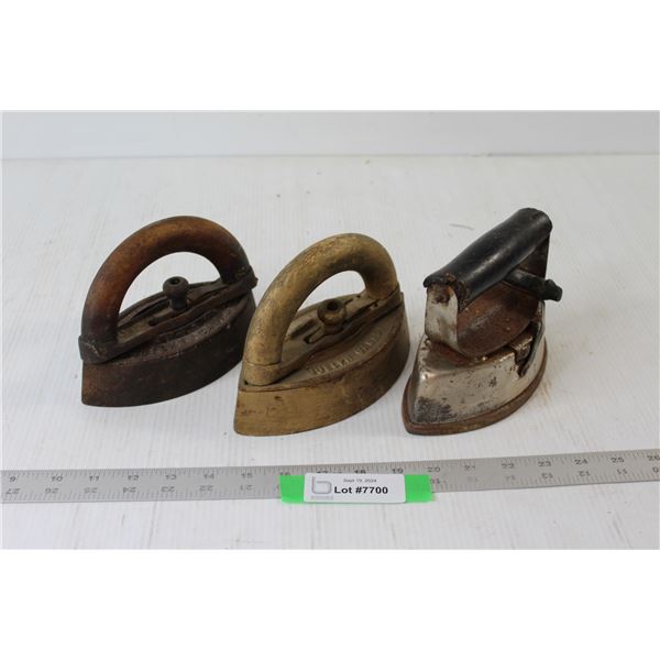 (3) Sad Irons