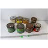 Image 1 : (8) Tobacco Tins