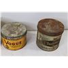 Image 3 : (8) Tobacco Tins