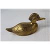 Image 2 : Brass Duck, (3) Teapots/Kettles, (2) Brass Candle Holders